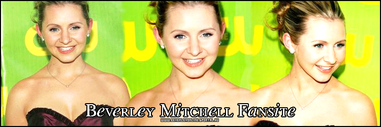 Your #1 resource for all things Beverley Mitchell